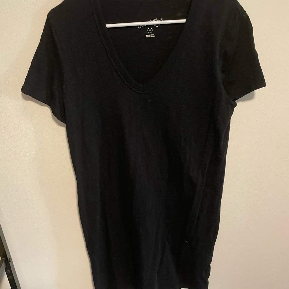 Universal Thread Black T Shirt Dress